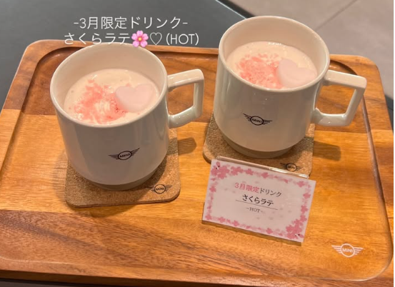 3月限定ドリンク🌸 | MINI 静岡 / MINI NEXT 静岡